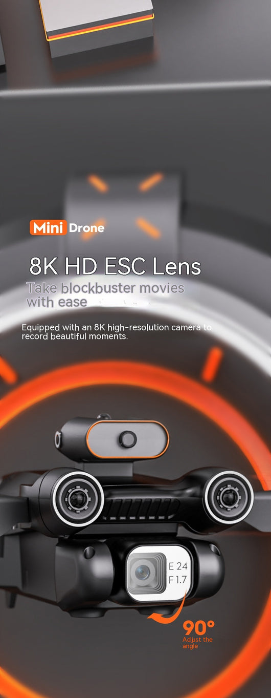 Dron Quadcóptero 4K con Cámara HD y Control Remoto - Image 17