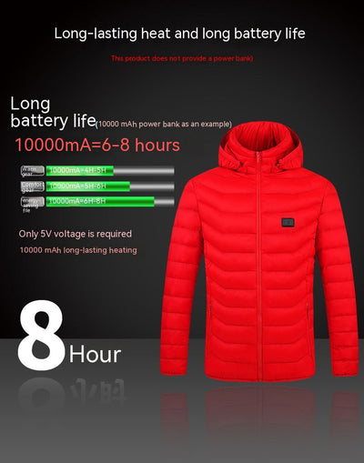 Chaqueta Calefactable Eléctrica con Conexión USB - Image 17