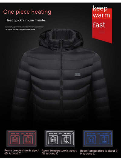 Chaqueta Calefactable Eléctrica con Conexión USB - Image 19