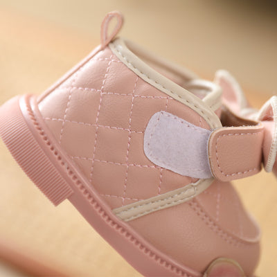 Zapatos de Bebé Niña con Moño de Algodón - Image 12