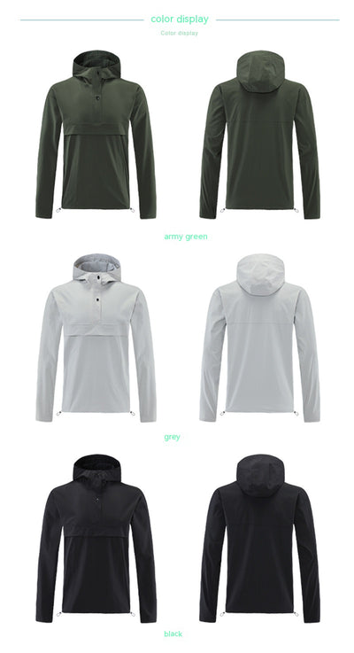 Chaqueta Impermeable para Montaña y Deportes al Aire Libre Hombre Secado Rápido - Image 22
