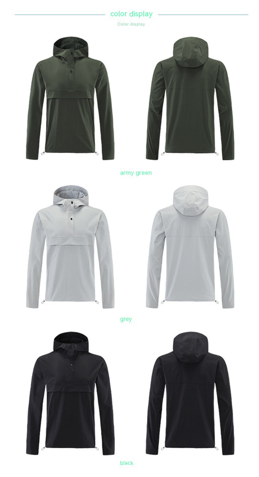 Chaqueta Impermeable para Montaña y Deportes al Aire Libre Hombre Secado Rápido - Image 22