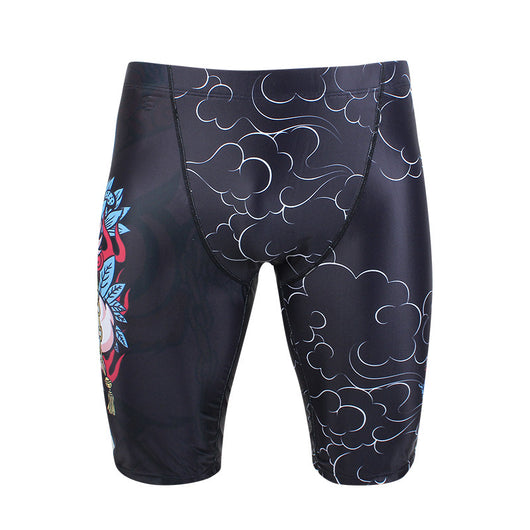 Bañador Deportivo Estilo León Negro para Hombre - Image 16
