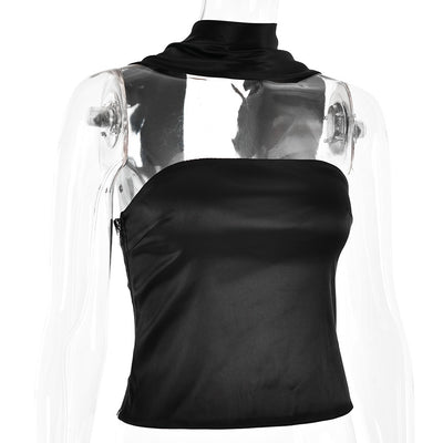 Blusa Elegante Multiescote Ajustada para Mujer - Image 36