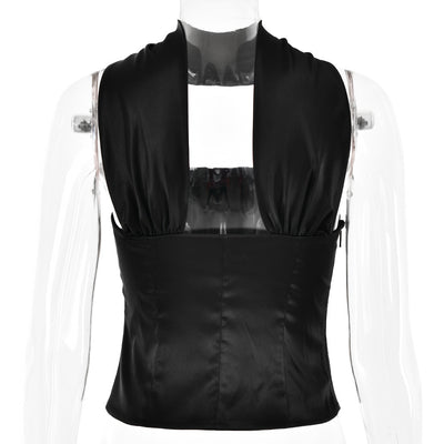 Blusa Elegante Multiescote Ajustada para Mujer - Image 37