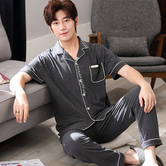 Conjunto de Pijama Corto para Hombre - Ropa Cómoda Casual - Image 14