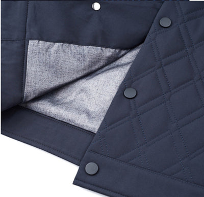 Chaqueta Acolchada Casual para Hombre con Seda de Morera - Image 9