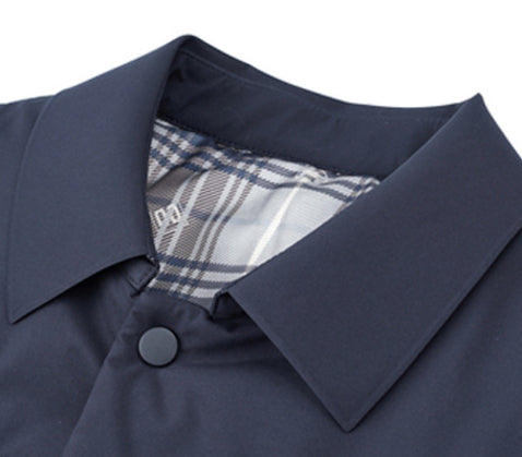 Chaqueta Acolchada Casual para Hombre con Seda de Morera - Image 16