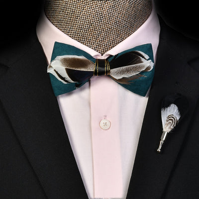 Moño Personalizado con Pluma para Hombre - Image 8