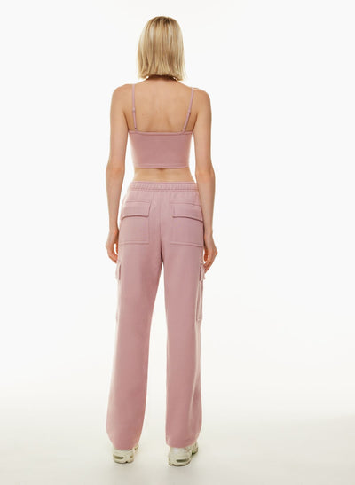 Pantalón Ancho de Cintura Elástica y Largo Tobillero - Image 17