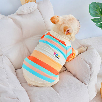 Ropa Colorida a Rayas para Perros - Image 11