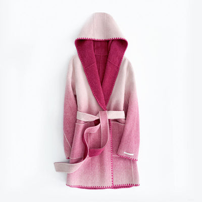 Abrigo Reversible de Cachemira para Mujer - Image 11