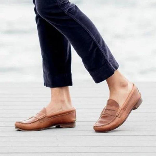 Mocasines Clásicos de Estilo Europeo y Americano - Image 9