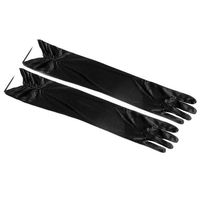 Guantes de Novia con Cobertura de Cicatrices y Doble Hilera de Perlas - Protección Solar - Image 12