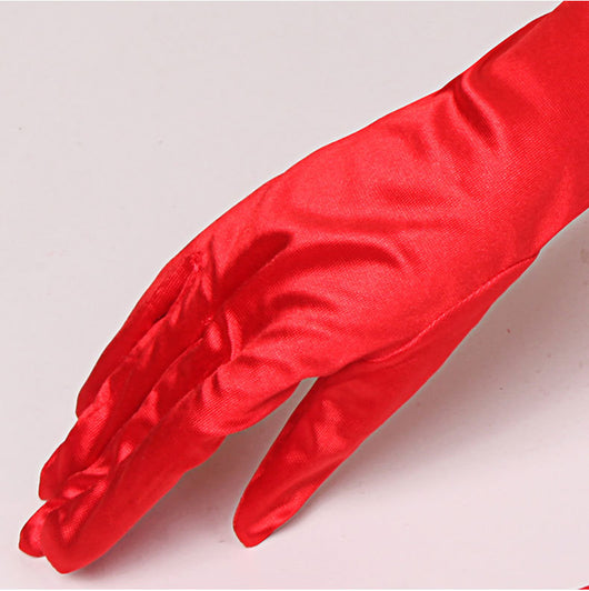 Guantes de Novia con Cobertura de Cicatrices y Doble Hilera de Perlas - Protección Solar - Image 14