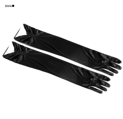 Guantes de Novia con Cobertura de Cicatrices y Doble Hilera de Perlas - Protección Solar - Image 15