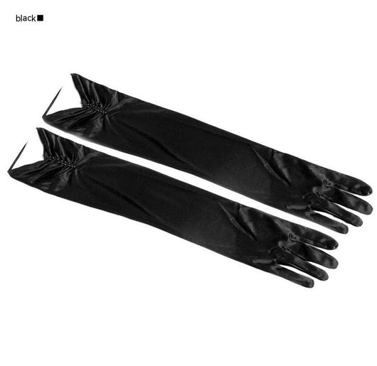 Guantes de Novia con Cobertura de Cicatrices y Doble Hilera de Perlas - Protección Solar - Image 15