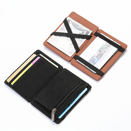 Billetera Mágica de Cuero PU con Compartimentos para Tarjetas y Monedas - Image 9