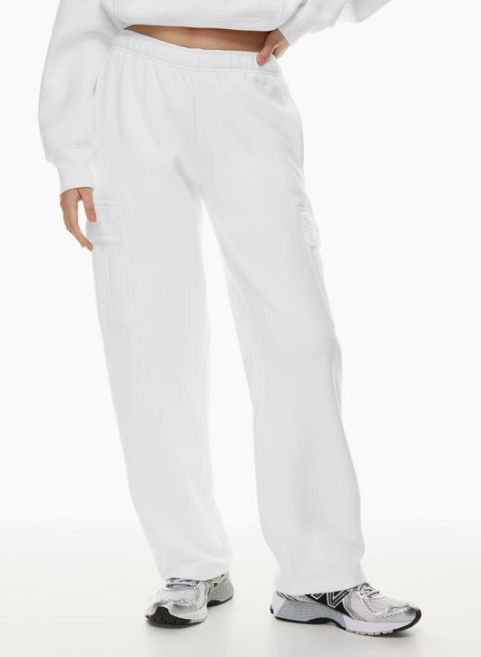 Pantalón Ancho de Cintura Elástica y Largo Tobillero - Image 25