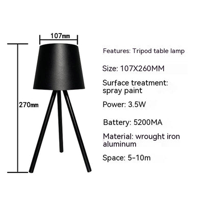 Lámpara LED Recargable con Luz Nocturna Decorativa - Image 10