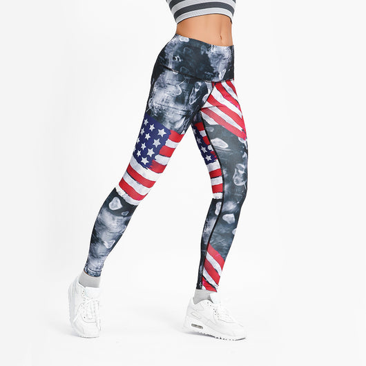 Leggins Yoga Estampados Ajustados - Image 2