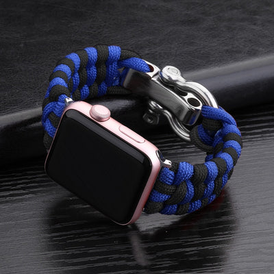 Correa Deportiva Nylon para iWatch 38/40/42/44mm con Hebilla de Acero - Image 23