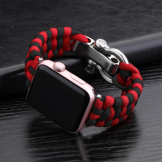 Correa Deportiva Nylon para iWatch 38/40/42/44mm con Hebilla de Acero - Image 29