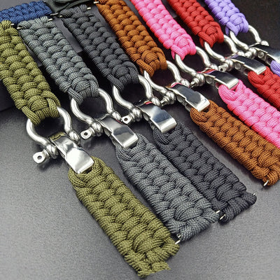 Correa Deportiva Nylon para iWatch 38/40/42/44mm con Hebilla de Acero - Image 35