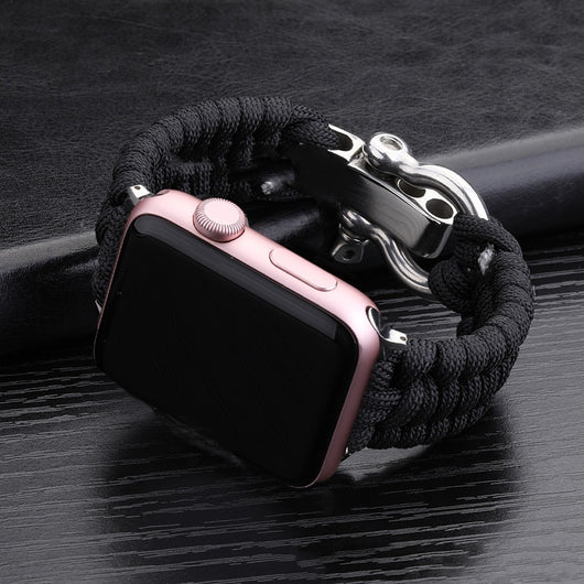 Correa Deportiva Nylon para iWatch 38/40/42/44mm con Hebilla de Acero - Image 37