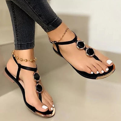 Sandalias Planas para Mujer - Calzado de Playa Cómodo y Versátil - Image 8