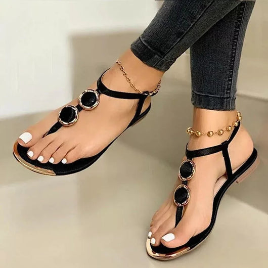 Sandalias Planas para Mujer - Calzado de Playa Cómodo y Versátil - Image 10