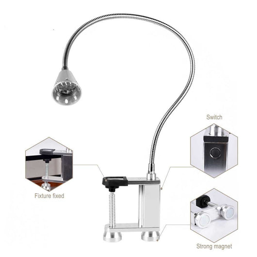 Lámpara LED Magnética Giratoria para Asador - Luz de Trabajo Profesional - Image 13