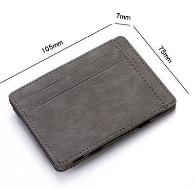 Billetera Mágica de Cuero PU con Compartimentos para Tarjetas y Monedas - Image 12