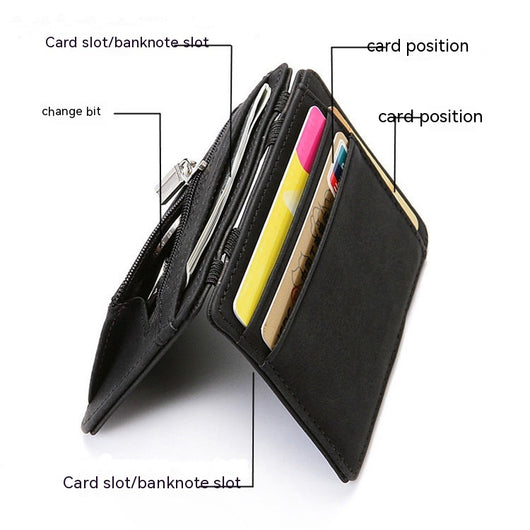 Billetera Mágica de Cuero PU con Compartimentos para Tarjetas y Monedas - Image 16