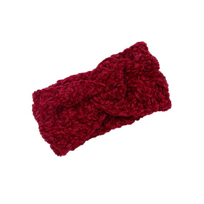 Diadema Infantil de Chenilla Trenzada con Nudo Decorativo - Image 14