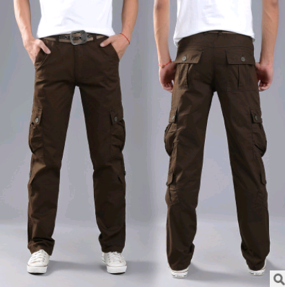 Pantalones Cargo Militares Multibolsillos para Hombre - Ropa Deportiva y Outdoor - Image 6