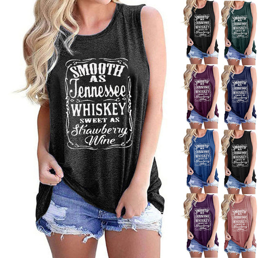Playera sin Mangas con Estampado de Letras - Image 18