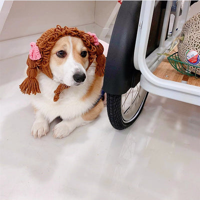 Gorro Trenzado para Mascotas - Diseño Adorable Primavera Otoño - Image 11