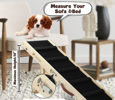 Rampa Escalera Plegable para Perros - Ajustable, Portátil y Antideslizante - Image 10