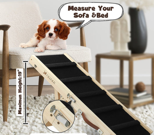 Rampa Escalera Plegable para Perros - Ajustable, Portátil y Antideslizante - Image 10