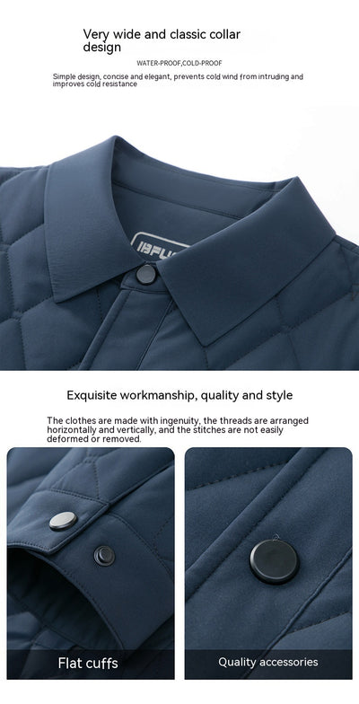 Chaqueta de Negocios Acolchada en Algodón - Cómoda y Elegante para Hombre - Image 13