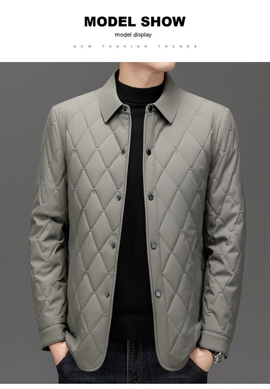 Chaqueta de Negocios Acolchada en Algodón - Cómoda y Elegante para Hombre - Image 17
