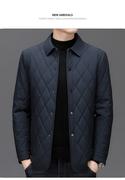 Chaqueta de Negocios Acolchada en Algodón - Cómoda y Elegante para Hombre - Image 20
