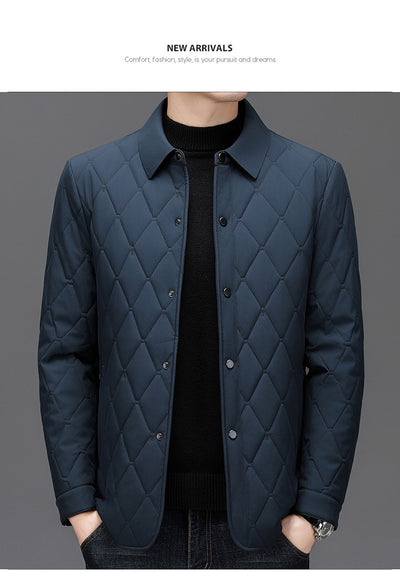 Chaqueta de Negocios Acolchada en Algodón - Cómoda y Elegante para Hombre - Image 23