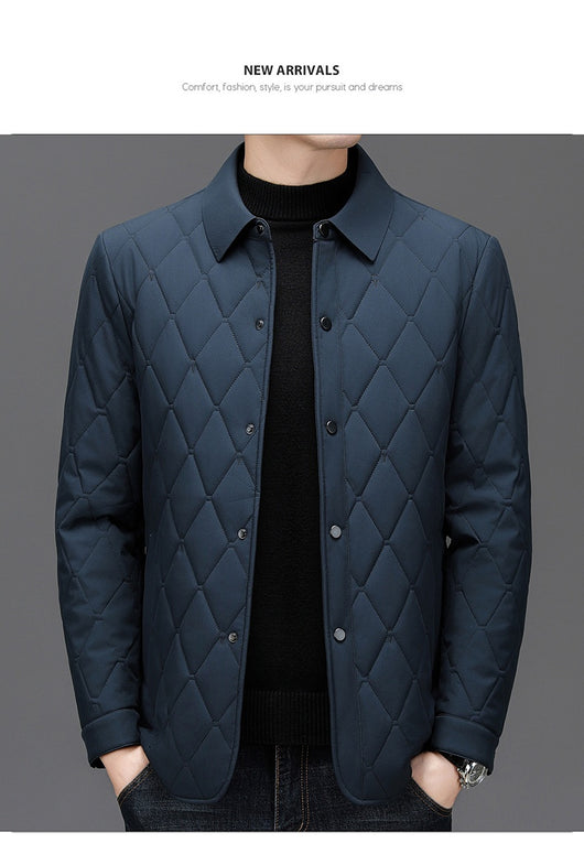 Chaqueta de Negocios Acolchada en Algodón - Cómoda y Elegante para Hombre - Image 23