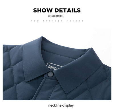 Chaqueta de Negocios Acolchada en Algodón - Cómoda y Elegante para Hombre - Image 26