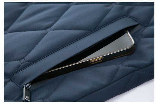 Chaqueta de Negocios Acolchada en Algodón - Cómoda y Elegante para Hombre - Image 30