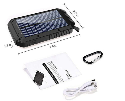 Banco de Energía Solar Inalámbrico con Linterna LED - Image 10