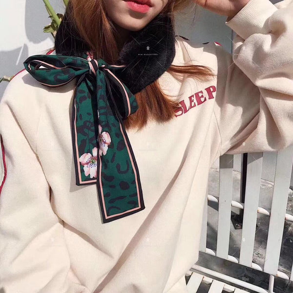 Cuello de Pelaje Sintético Tipo Conejo - Bufanda Coreana Elegante
