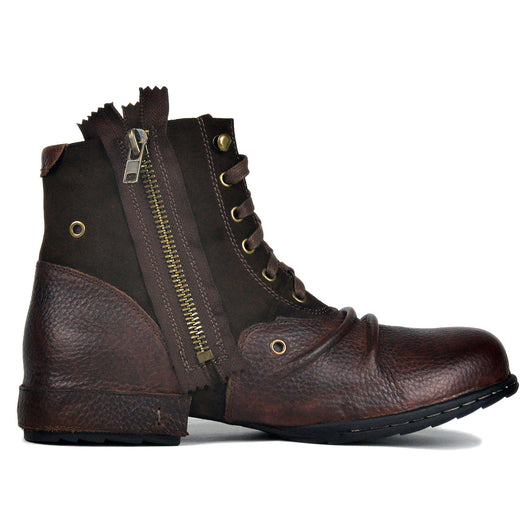Botas Altas de Cuero para Hombre Talla Grande - Image 12